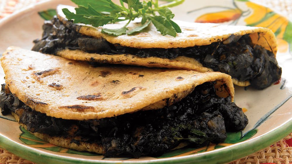 quesadillas de huitlacoche