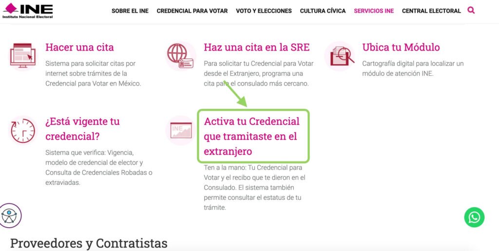 Número de Folio del INE Paso 3